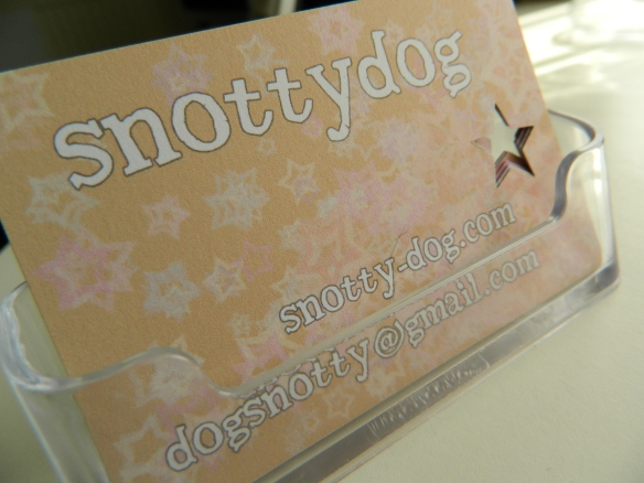 snottydog business cards